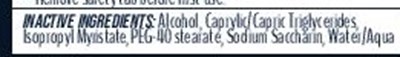 Inactive Ingredients (Steady Freddy Inactives)